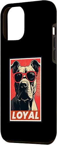 Miniatura 2 de iPhone 15 Pro Max Dogo Argentino Loyal Dog Vintage Pet Mom Dad Case