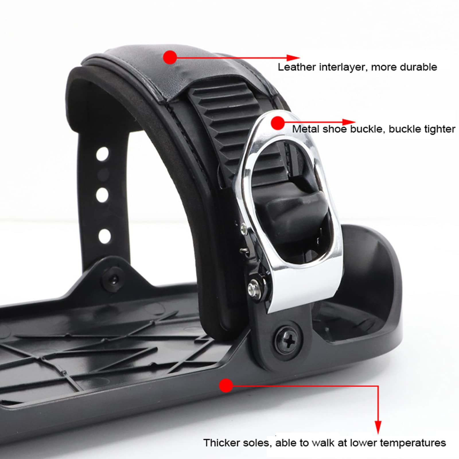 Mini Snowboard Shoes Chaussures de Ski résistantes à l'usure Short Snowskates Skiboards Winter ​Outdoor Sports Snowboard Sled
