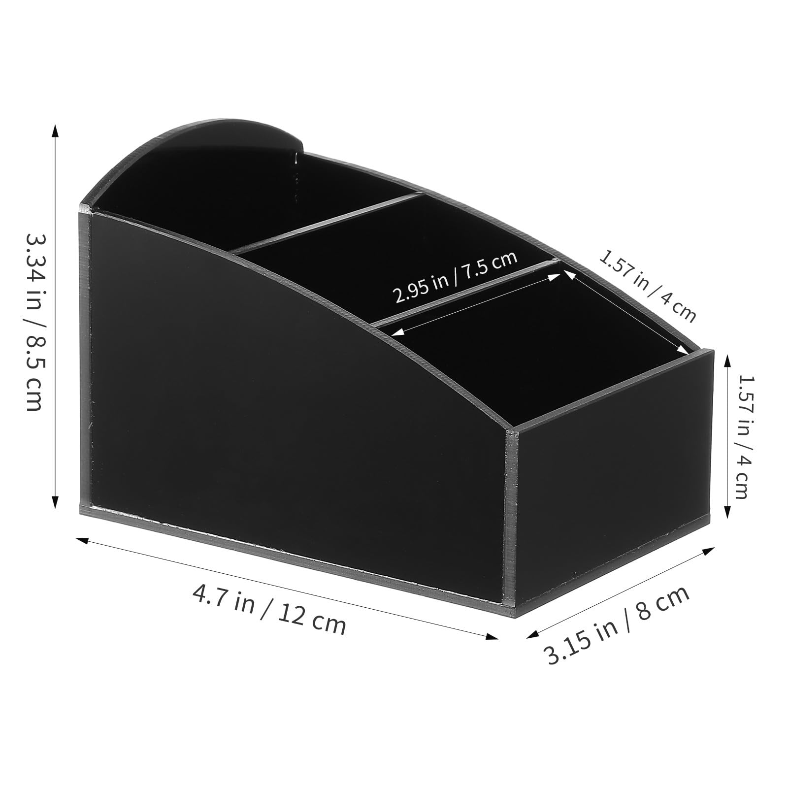 STOBAZA Hotel Tea Bag Box and Sugar Packet Holder Coffee Bar Organizer for Condiments Desktop Storage for Tea and Sugar Bags for Coffee Stations and Hotel Supplies