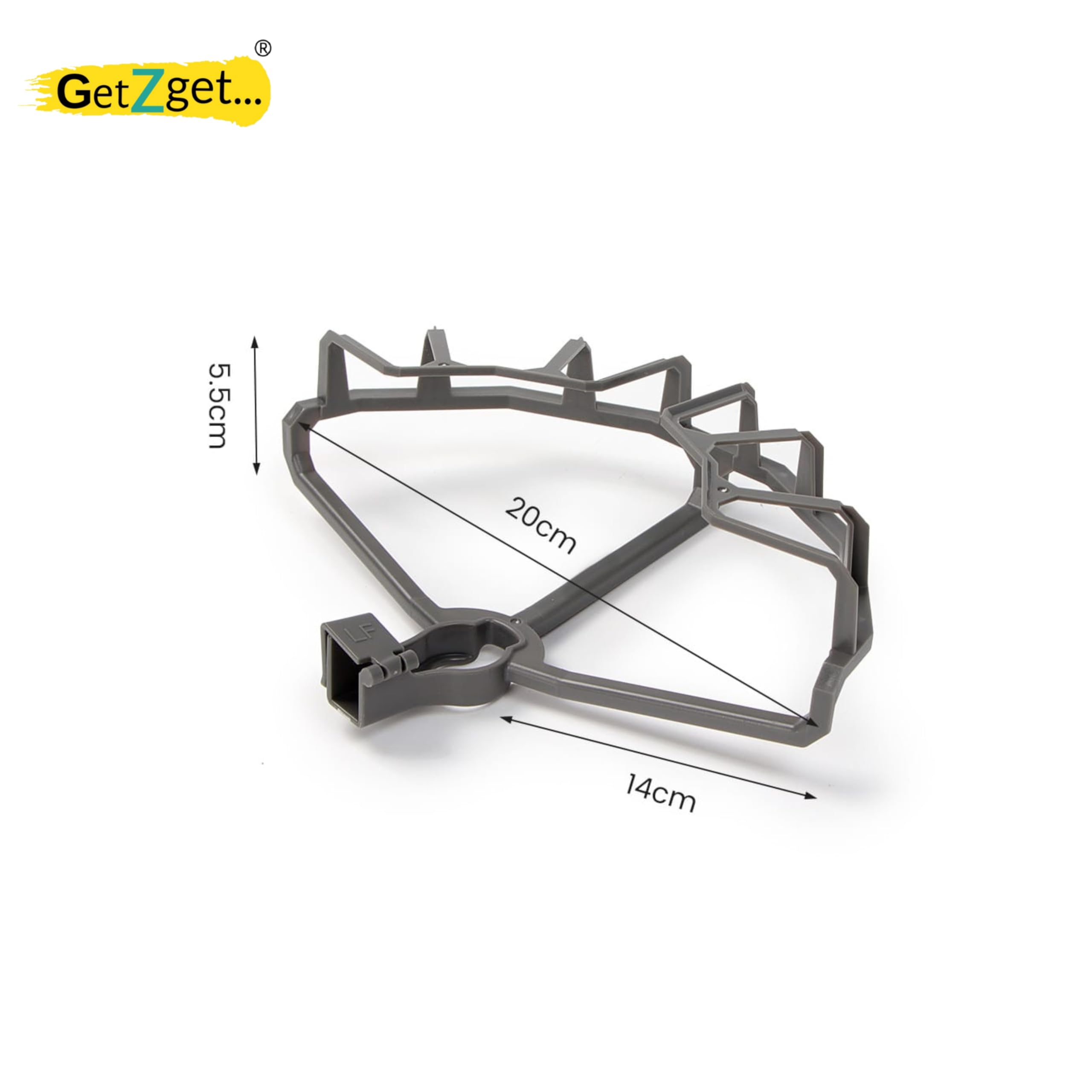 GetZget® Propellers Guard For Dji Mavic Air 2/ Air 2s 360 degree Semi Enclosed Propeller Protector Guard Safety Accessories 3