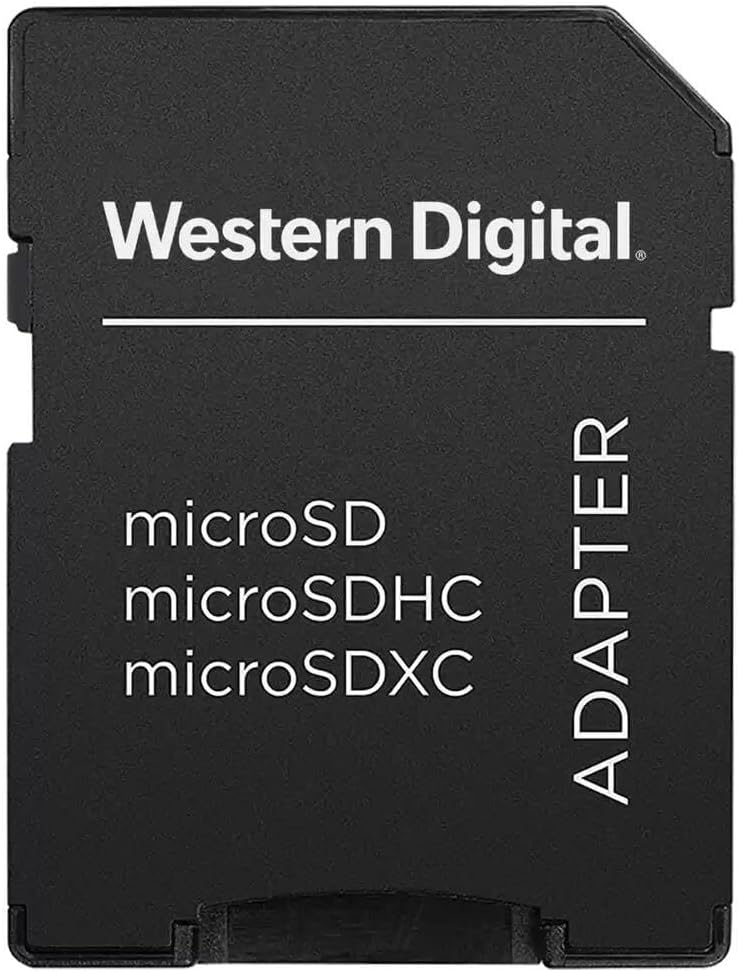 WESTERN DIGITAL WDDSDADP01 Micro SD Adapter w/WD Marking Brand