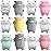 Outee 12 Pcs Mochi Animals Toys Cute Mochi Cat Stress Relief Toys Mochi Animals Party Favors for Kids Mini Animals Cat Easter Gifts for Kids Adults