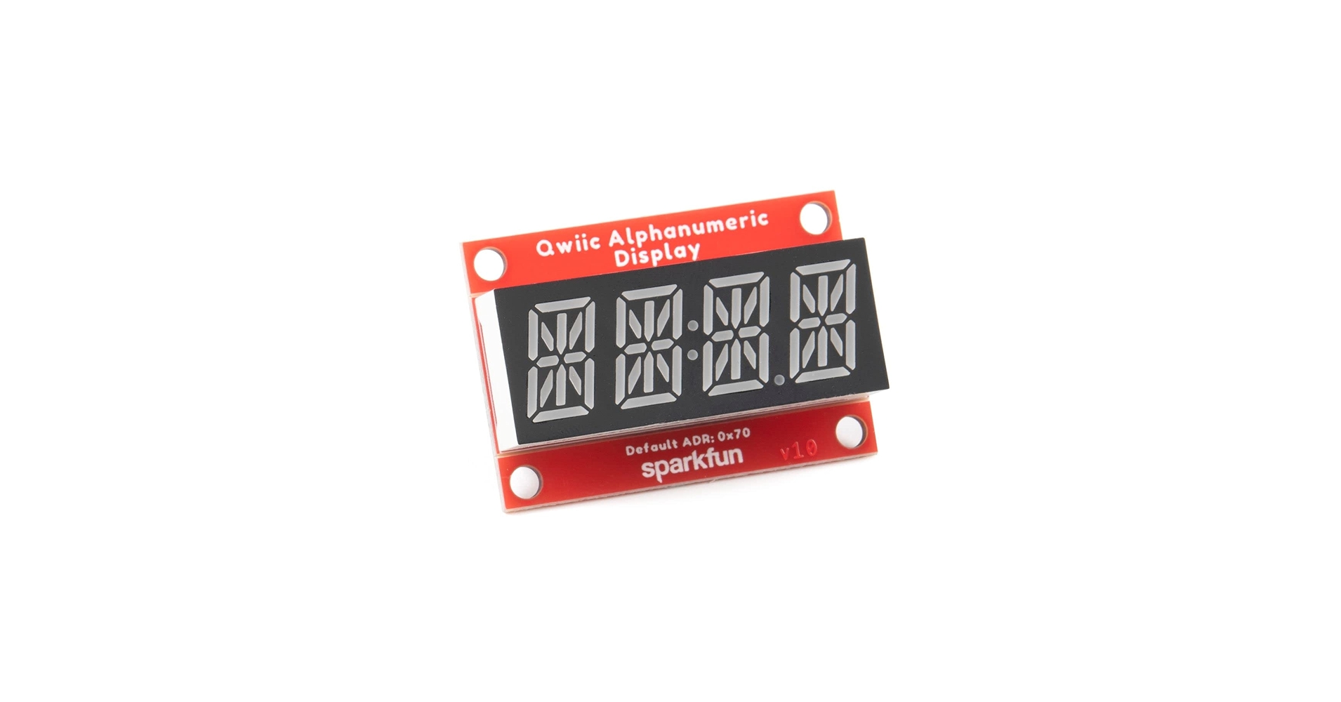 Amazon.com: SparkFun Qwiic Alphanumeric Display - Green - 14