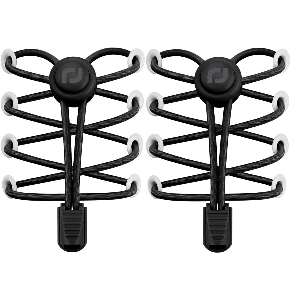 Shoe Laces Tieless 2 Pack - No Tie Shoe Laces for Kids & Adults Sneakers