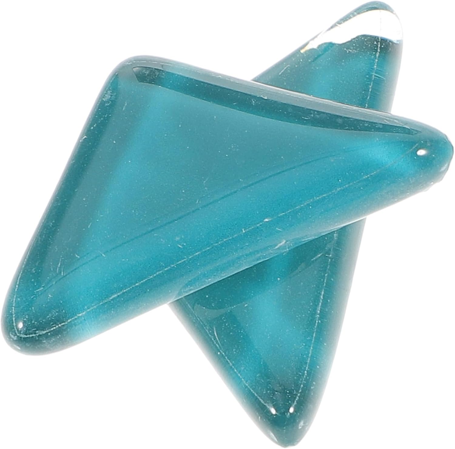 1set Stained Glass Tiles for Craft Projects Colorful for and Church Decoration Approximately of Irregular Glass Craft Supplies