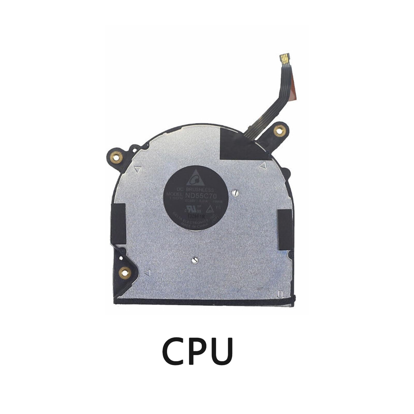 Originale Del Computer Portatile CPU GPU Ventola di Raffreddamento per XPS 13 7390 2-in-1 4Pin 4Wire 5V Notebook Radiatore