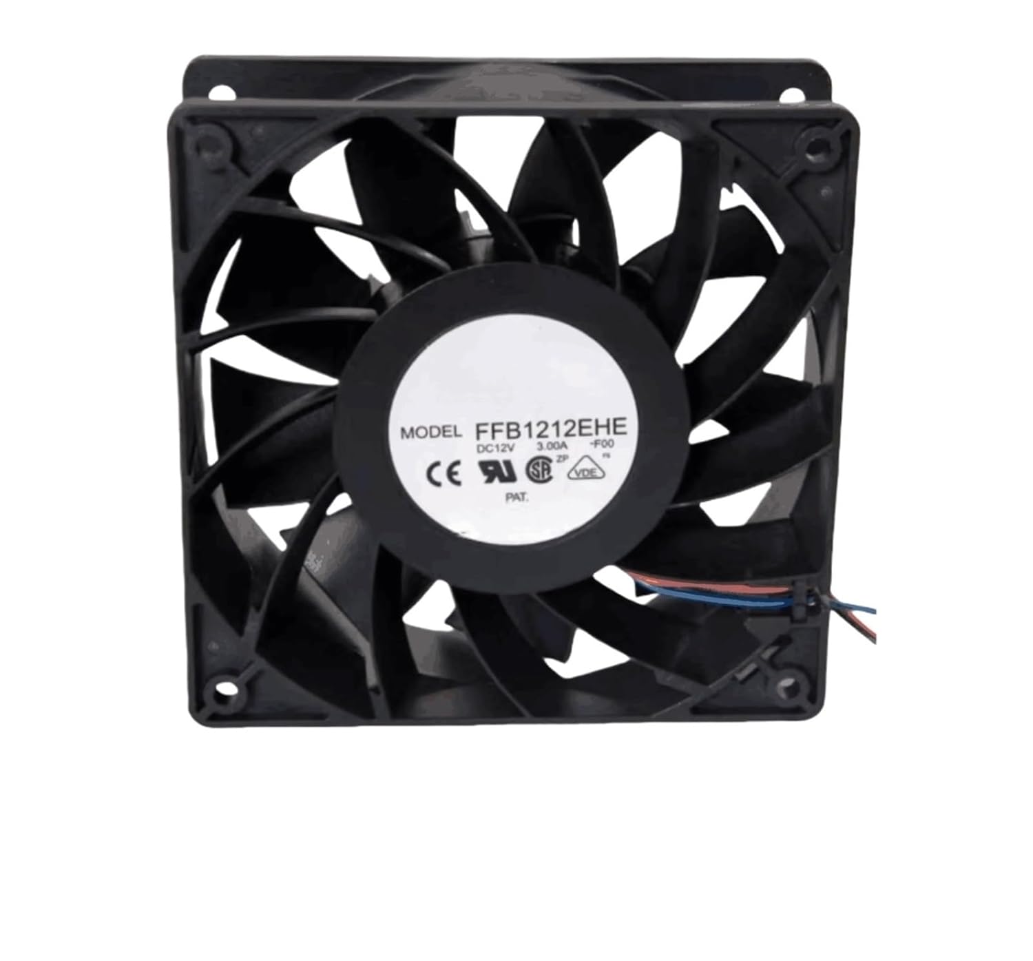 Fan 120mm Best FFB1212EHE 120x120x38mm Super Large Volume 3A Violence 200CFM 3 Lines Cooling Fan