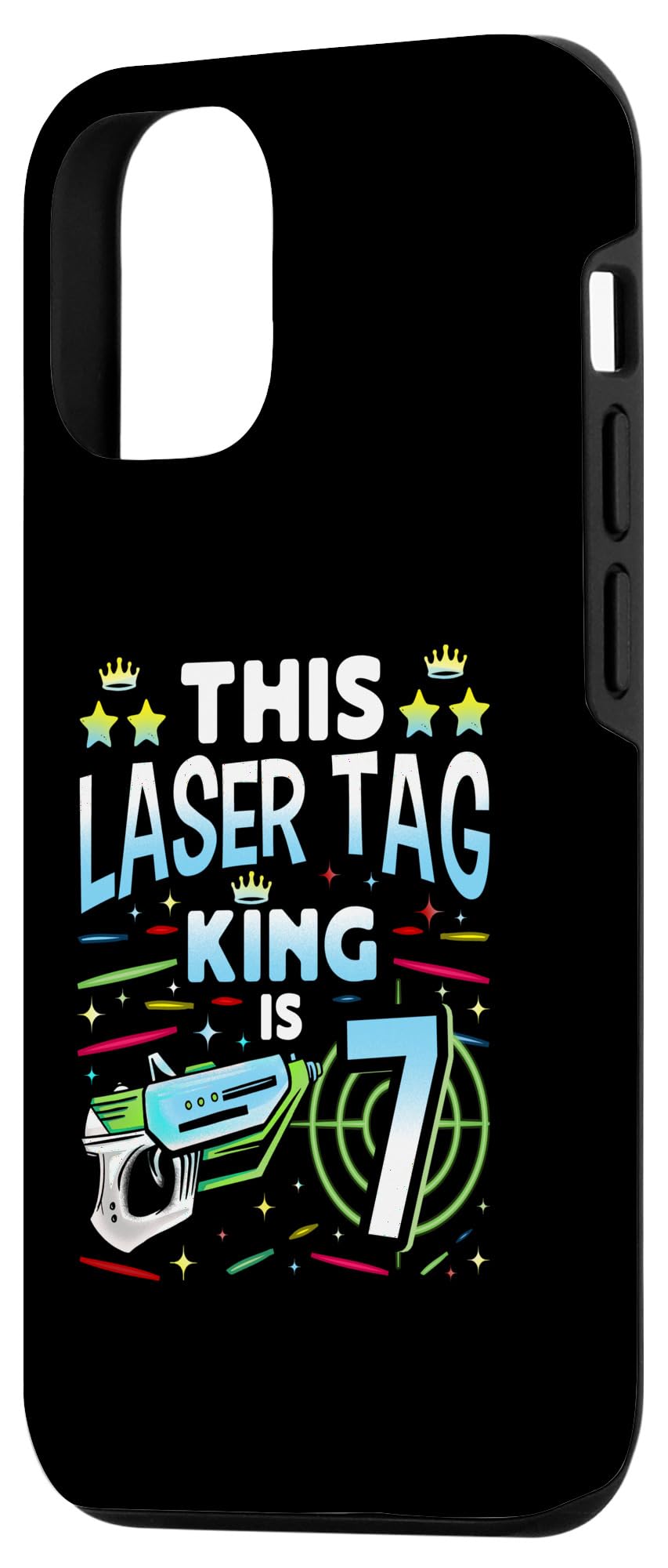iPhone 13 Laser Tag King Is 7 Funny Boy Lazer Tag Indoor Lasertag Case - Image 2