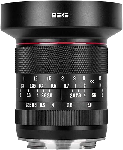 Meike Lente de enfoque manual APS-C ultra gran angular F2.0 de 0.394 in compatible con cámaras Sony E-Mount A6700 A6600 A6400 A5000 A5100 A6000 disponible en Yaxa Guatemala