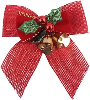 Christmas Decorations Promotion Sale Clearance,Christmas Bow With Iron Bells Christmas Wreath With Christmas Tree Decorations Xmas Hanging Ornaments For Women,Men,Kids