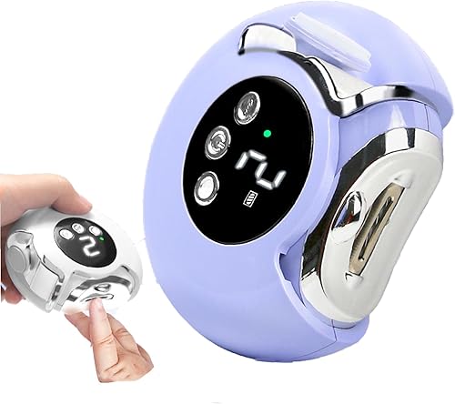 Cortaúñas eléctrico 3 en 1, cortaúñas para bebés con luz LED, cortaúñas automático de 3 velocidades, cortaúñas de seguridad portátil para bebés,