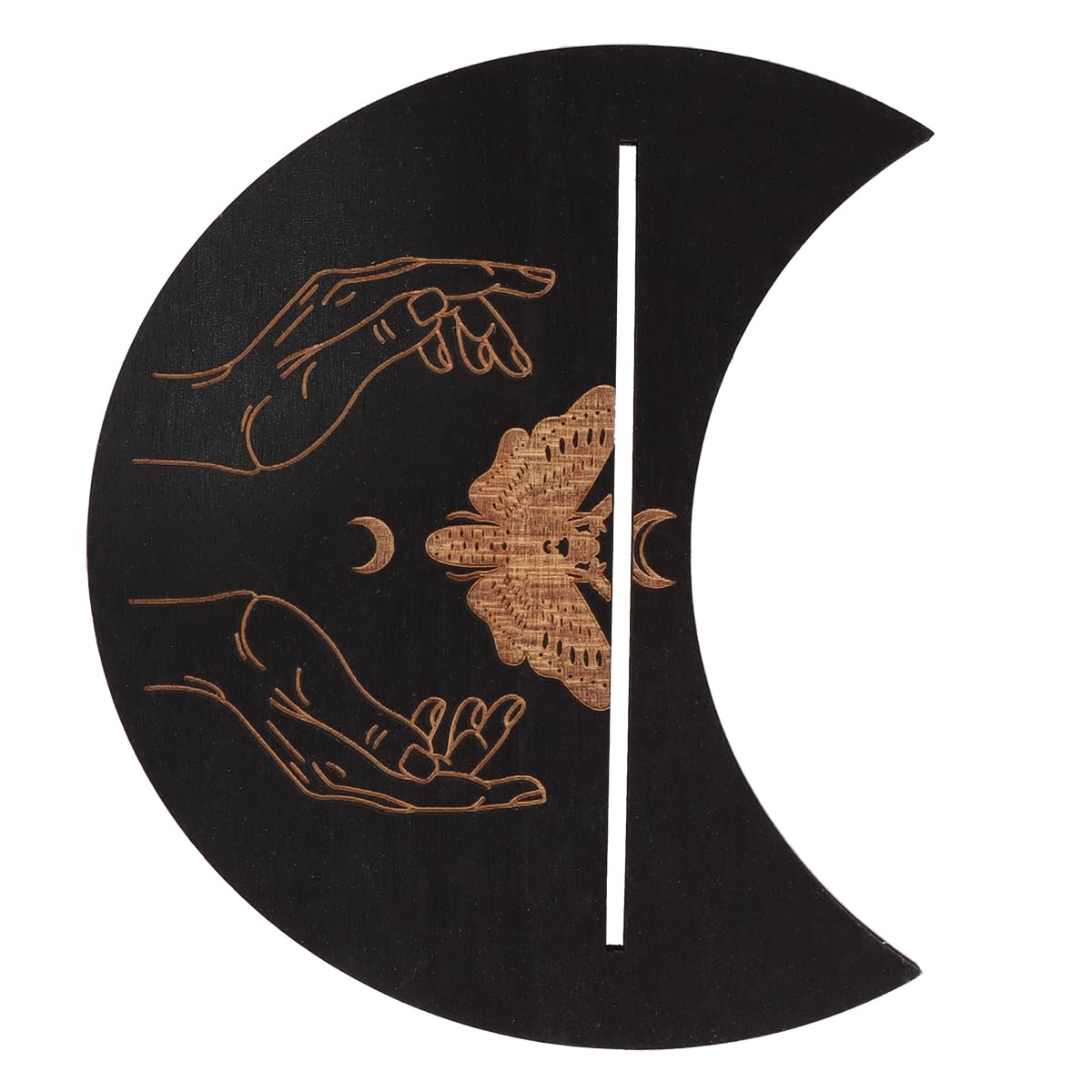 Set Di Tavole Ouija Nere in Legno, Classiche Tavole Parlanti Con Planchette, Tavola Degli Spiriti Con Messaggi Metafisici, Regali Wiccan Per Forniture Di Stregoneria