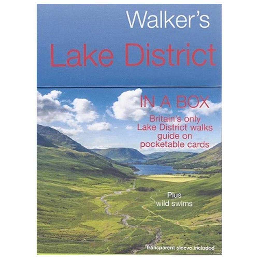Walker's Lake District in a Box: Britain's only Lake District walks on pocketable cards; Includes wild swimming locations (Duncan Petersen Guides)