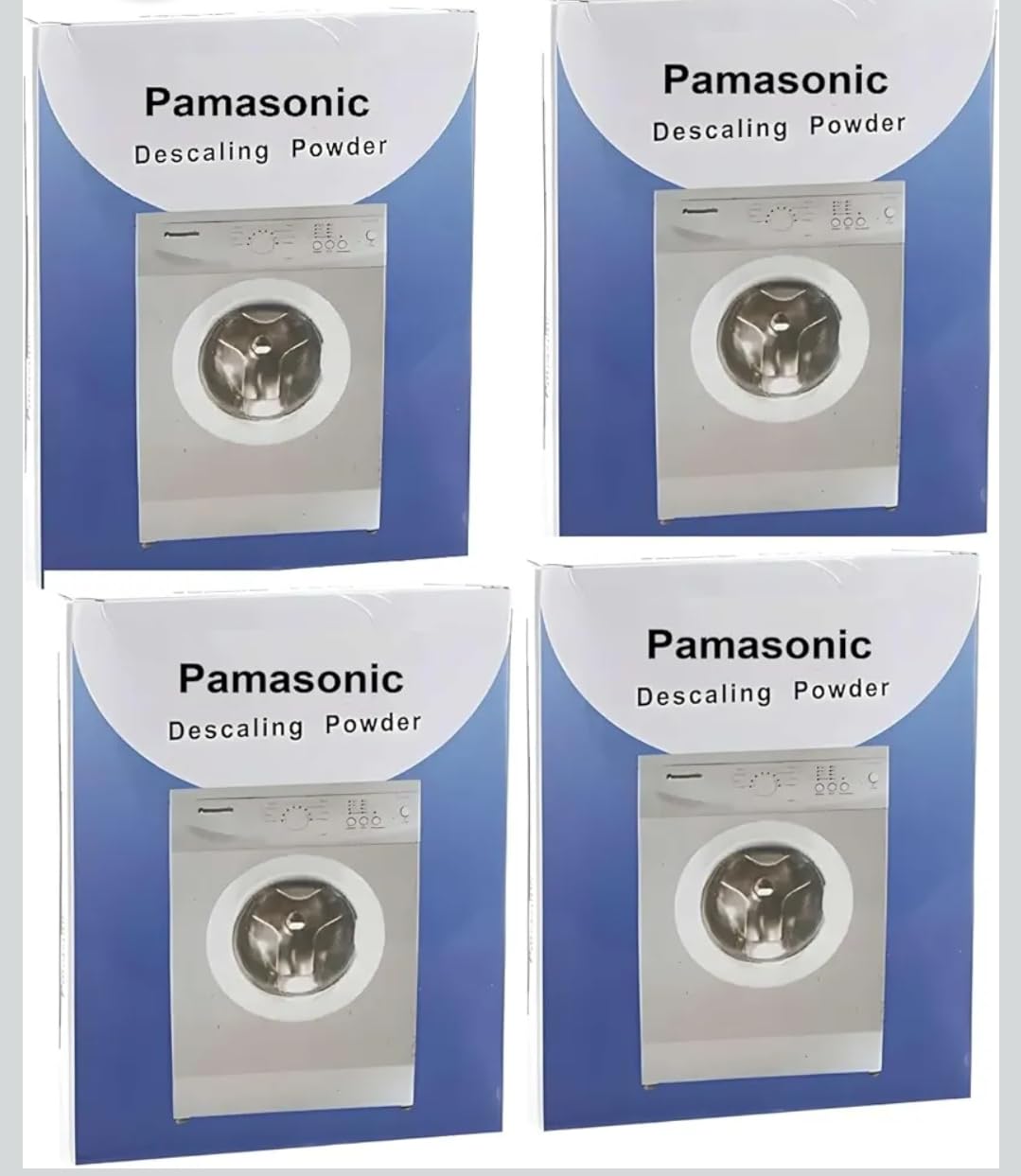 Washing Powder Compatible For Panasonic & LG Washing Machine Front Load and Top Load, Washing Machine Cleaner Removes Tough Stains 100 g ((PACK OF 4))-image-41