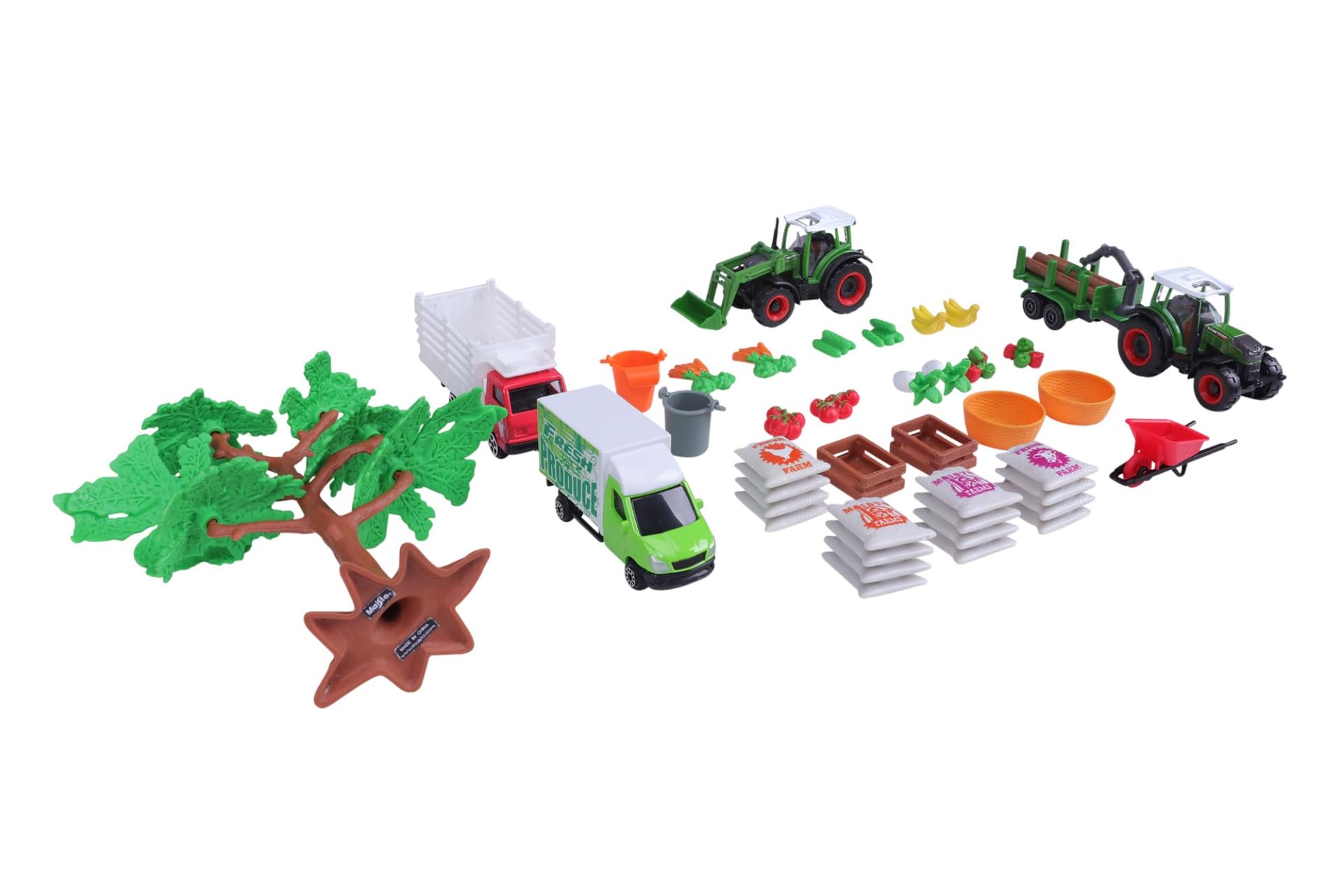Maisto Mini Working Machines SUPER FARM SET FENDT – Incredibly Detailed Die-Cast Replica Collectible Model