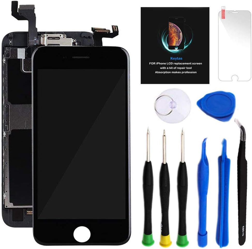 for iPhone 8 Plus Screen Replacement Kit Red 5.5" LCD Display for iPhone 8 Plus Replacement Touch Screen Digitizer Full Assembly + Front Camera + Earpiece + Repair Tools + Screen Protector (Red)