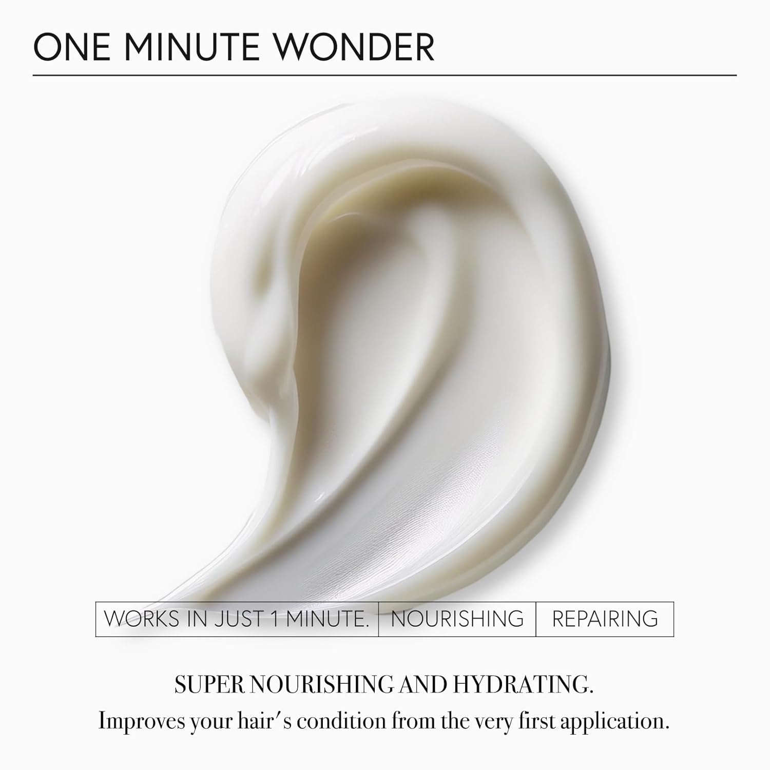 MONCHO MORENO One Minute Wonder - Professional Repairing Hair Mask in 1 minute, Deep Moisturizing & Nourishing Treatment with Nutritive Oils for Fine and Dry Hair (8.45 Fl Oz) - Image 4