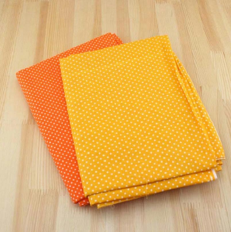 20 pièces/ensemble 25-100CM points de couleur 100% coton tissu Patchwork carrés coton couette tissu Bundle artisanat Patchwork tissu pour les filles