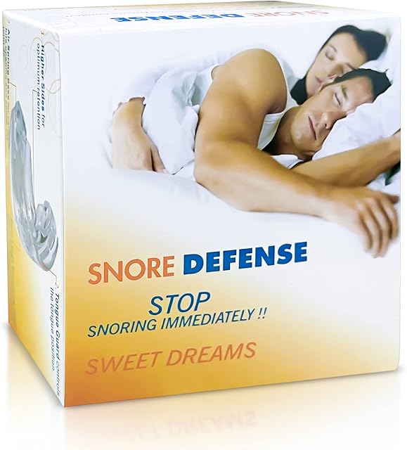 MOLOVA Anti Snore Devices, Anti Snoring Mouthpiece, Improve Sleeping for Men/Women, Transparent