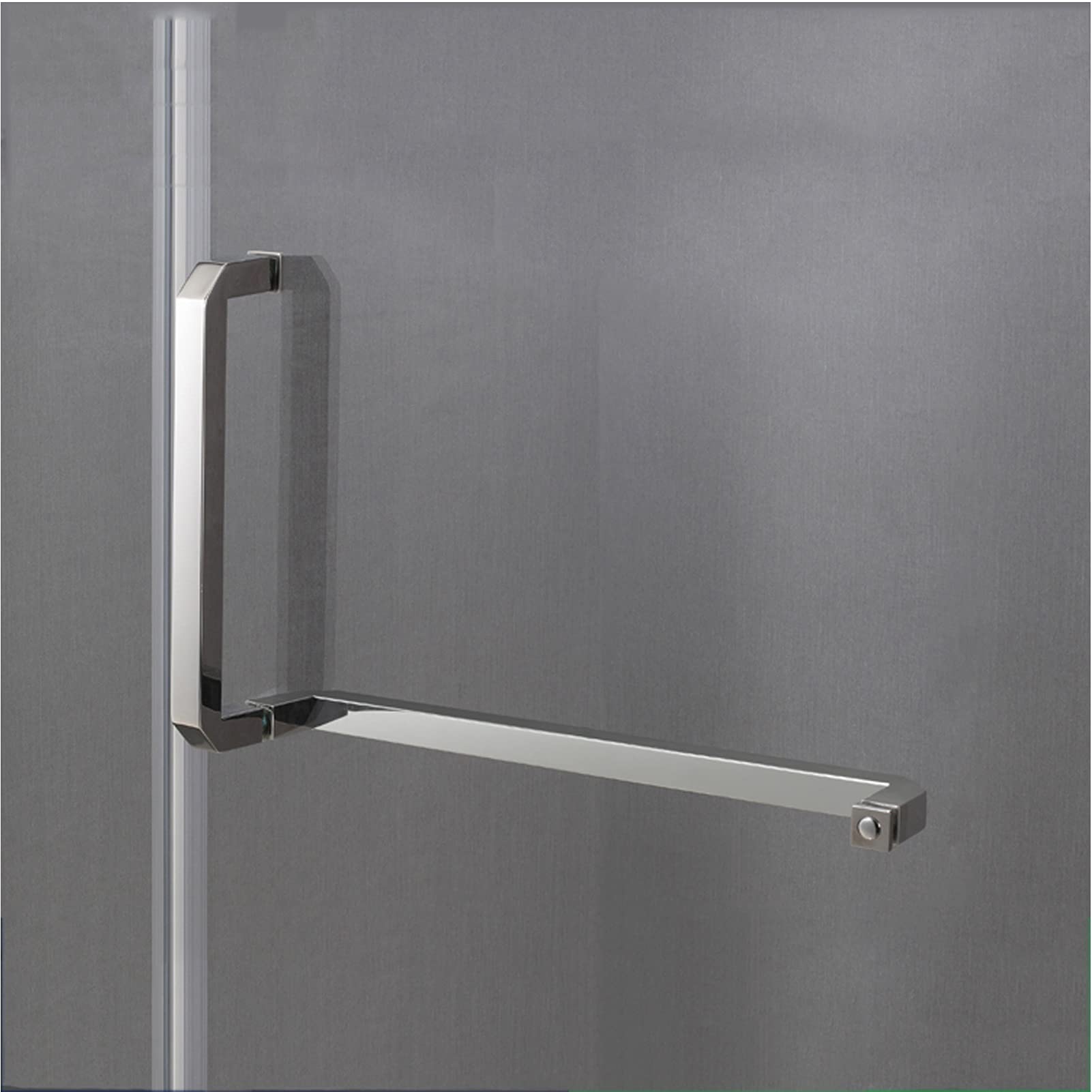 Poignée de porte de douche en acier inoxydable 225 425 mm