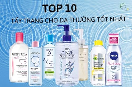 Nước Tẩy Trang Cho Da Thường Gi&uacute;p Trắng Da, Sạch S&acirc;u Tốt Nhất Hiện Nay 2023