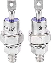 مقوم ديود 25HFR 25HF 25 امبير 1200 فولت بقاعدة حديد لقطبية مباشرة/عكسية من سانون، 5 ازواج