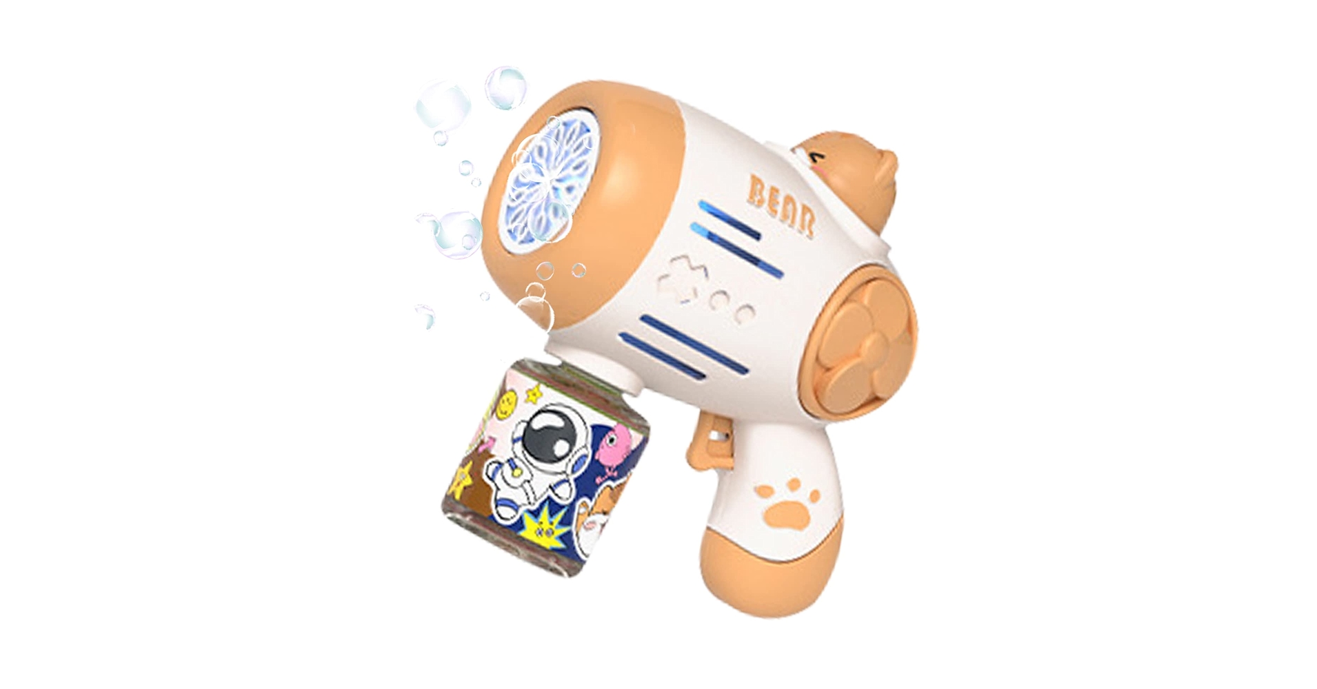 バブルガン 12個セット RiZKiZ 1年保証 しゃぼん玉 電動バズーカ バブルガン 連続噴射