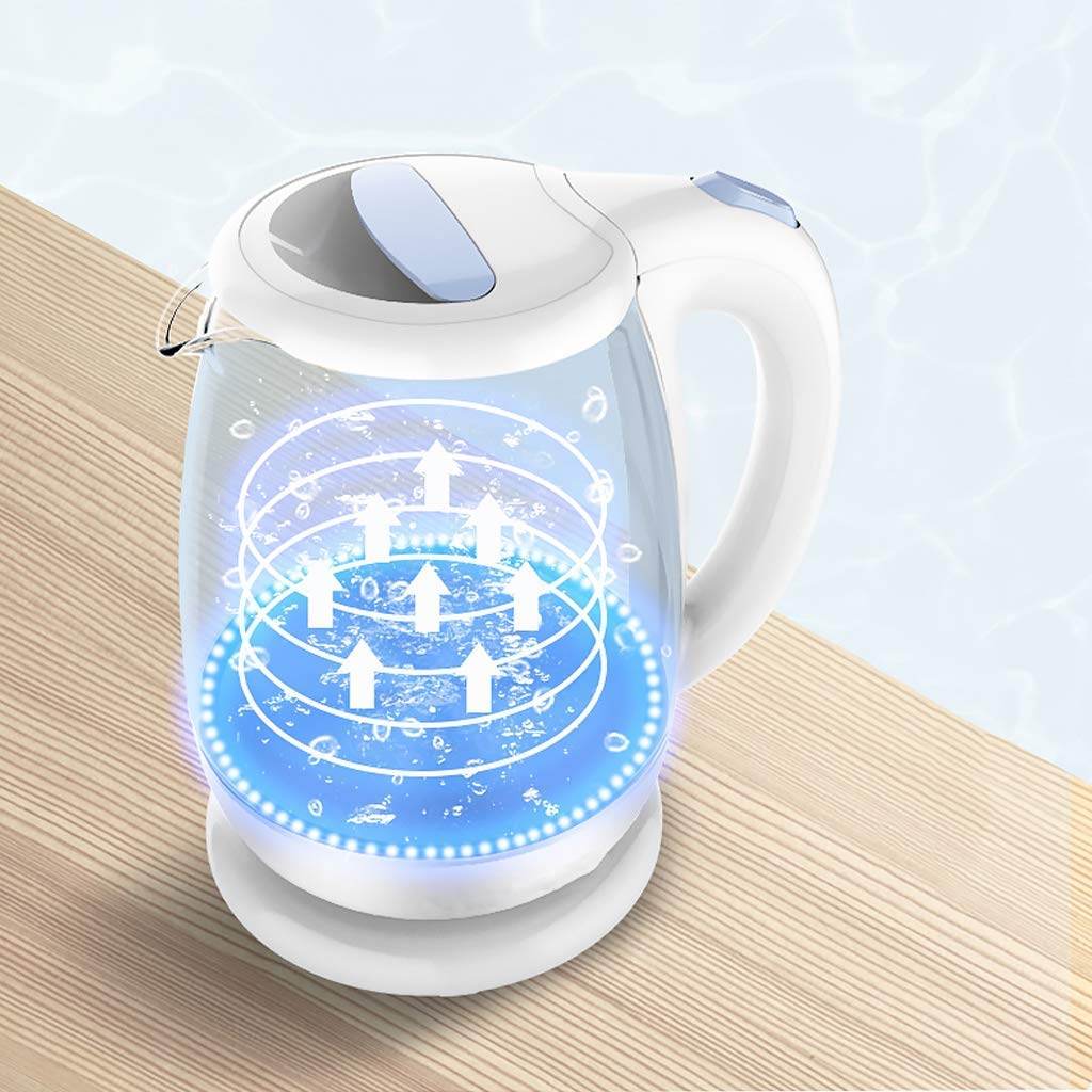 HOMELUX Bollitore In Vetro, 1,8 L, Con LED Blu E Filtro, Bollitore - Foto 9