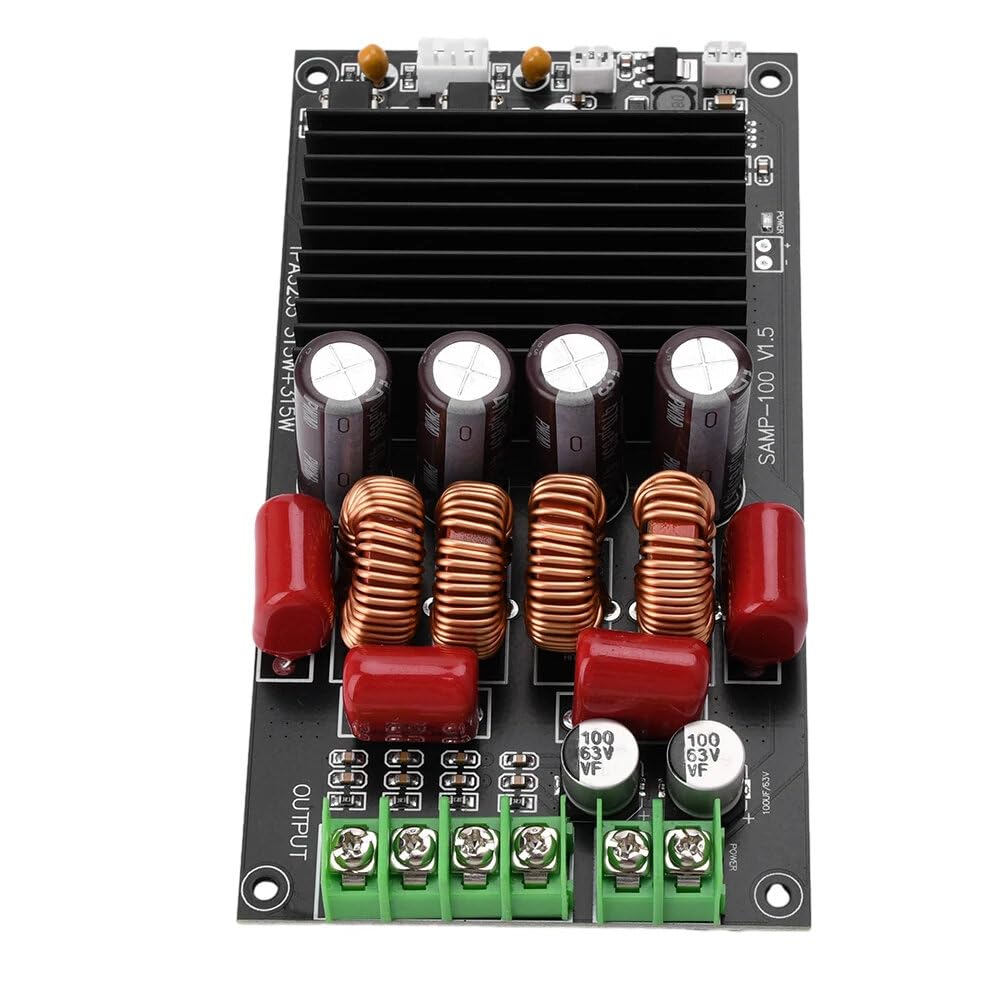 VIDOO Scheda Amplificatore di Potenza Audio TPA3255 Doppio Canale 2x300W Digitale HiFi Stereo Alta Fedeltà Modulo Qualità Sonora