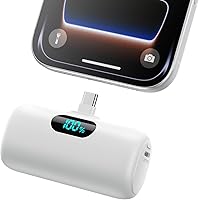 Vista 12 de Mini Portable Charger Power Bank for iPhone 17/16/15 Series, 5000mAh PD USB C Cell Phone Portable Power,Travel Essentials Battery Pack for iPhone