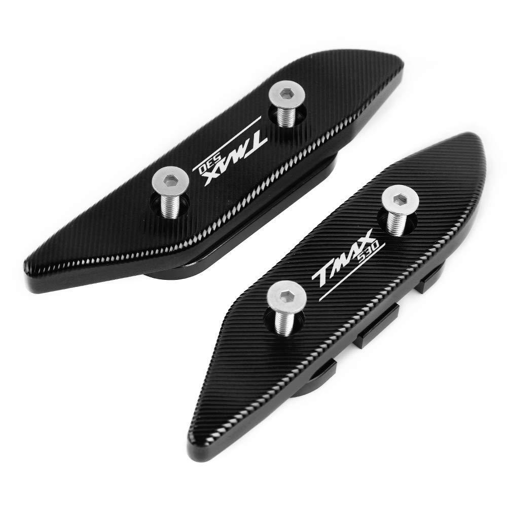 TMAX 530 accessori,Coppia Tappi Copriforo Specchietti per T-MAX 530 sx dx 2012 2013 2014 2015 2016 2017 2018