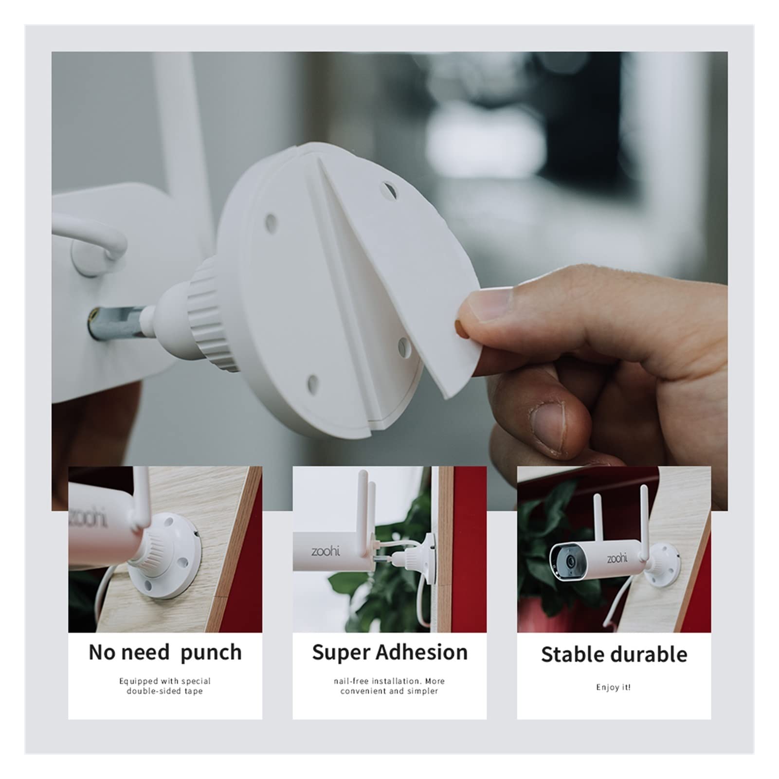 Sistema de cámaras de seguridad para exteriores 3MP Conjunto de cámara WiFi Mini inalámbrico Nvr Sistema de sonido del sistema de videos de vigilancia del kit Sistema de cámara de seguridad al aire li