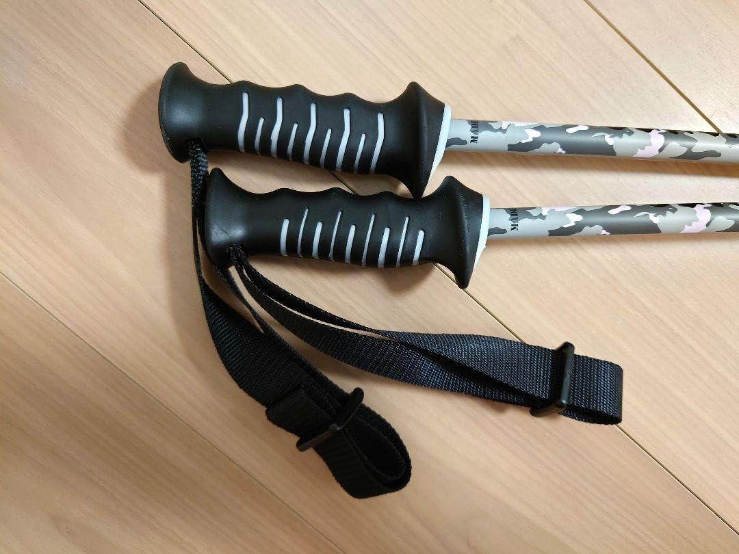 オガサカ 調整式スキーポール OGASAKA TEAM LC-DM CAMO OGASAKA