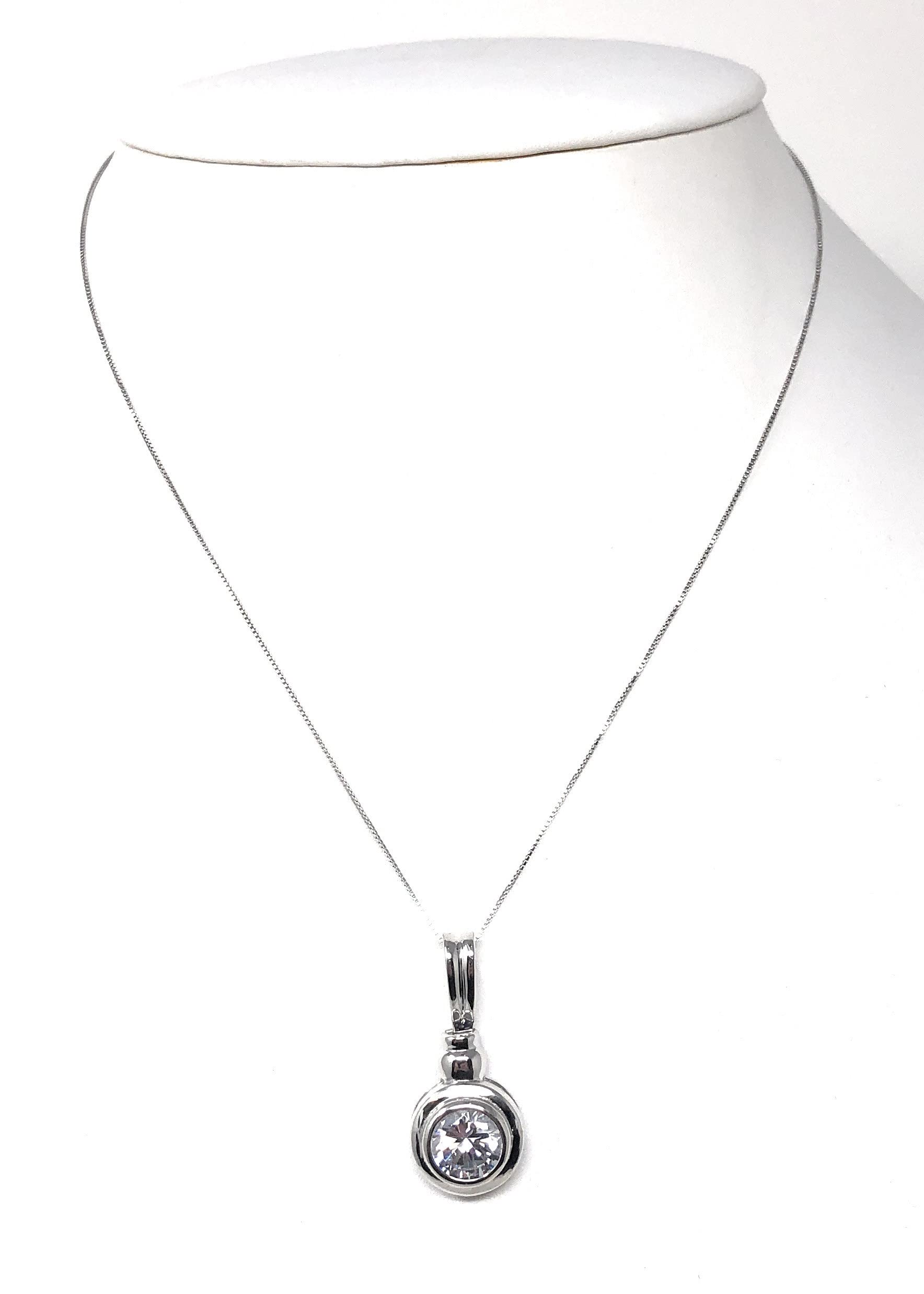 J.I. Stern Collection25 Sterling Silver Big Charm, 18inch