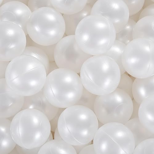 STARBOLO 100 bolas para niños pequeños, a prueba de aplastamiento, bolas de juguete para niños, colores macarrones, para fiestas de cumpleaños,