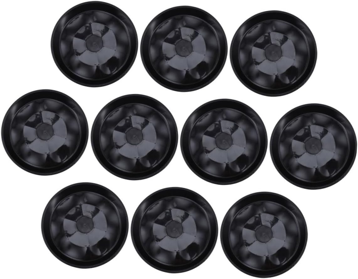 10pcs Flowerpot Trays Round Plant Pot Saucers Drainage Trays for Indoor and Outdoor Use for Bonsai and Potted Plants