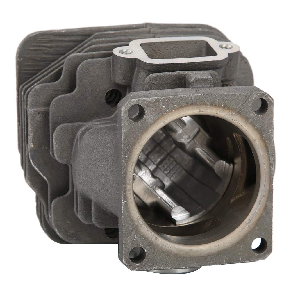 Kit Pistone Cilindro per Motosega, Alluminio Pressofuso con Cromatura Ad Alte Prestazioni, Gruppo Cilindro da 52 Mm per Motoseghe MS460