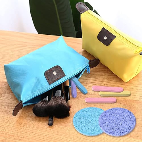 Miniatura 5 de 48 esponjas faciales comprimidas para esteticistas, esponjas faciales para limpieza, eliminación de maquillaje profesional, esponjas faciales