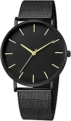 Relógio Feminino Minimalista Delicado Elegante Analógico Quartz Original De Pulso Grande