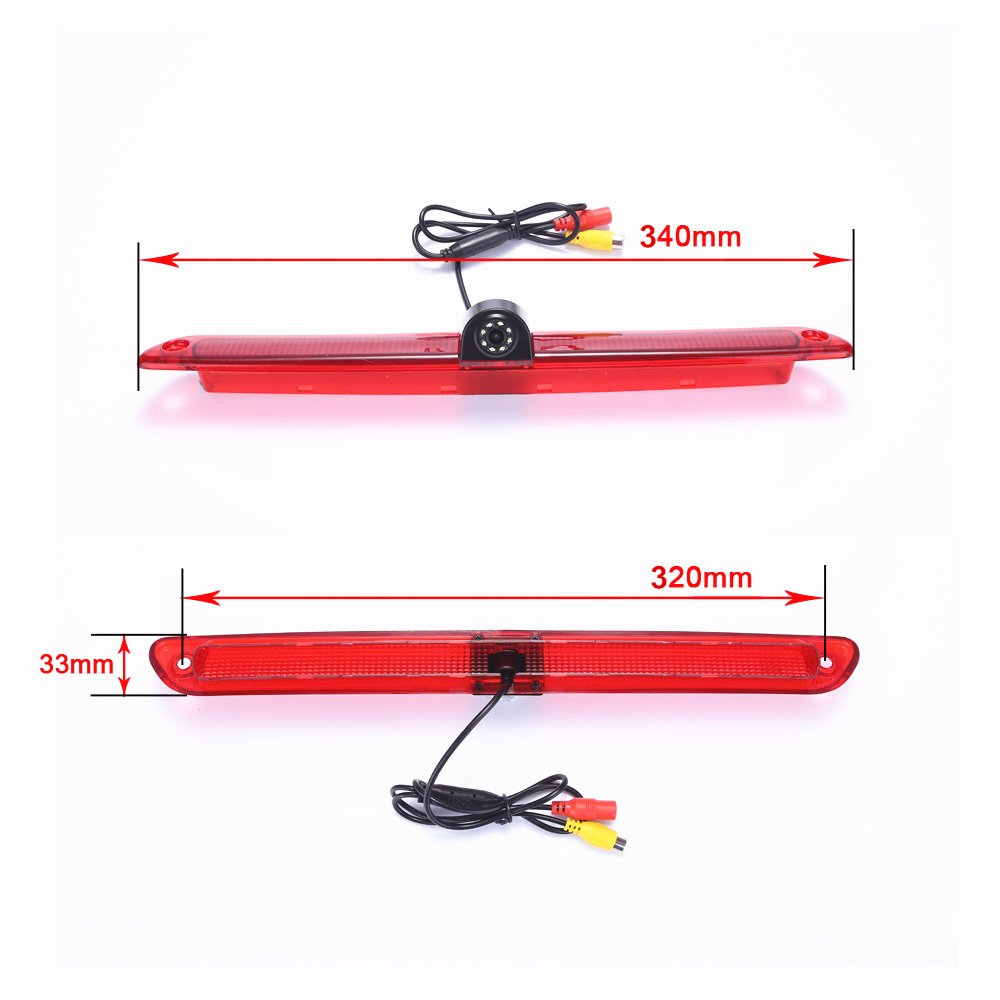 170 Gradi visione Notturna Telecamera Retromarcia Fotocamera Posteriore Rear View Backup Camera per Transporter Van Mercedes Benz Sprinter W906 Viano Vito Transit Ducato Master