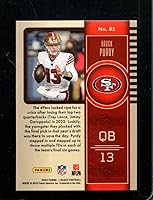 Vista 2 de PANINI LEGACY #85 BROCK PURDY NMMT 49ERS 2023