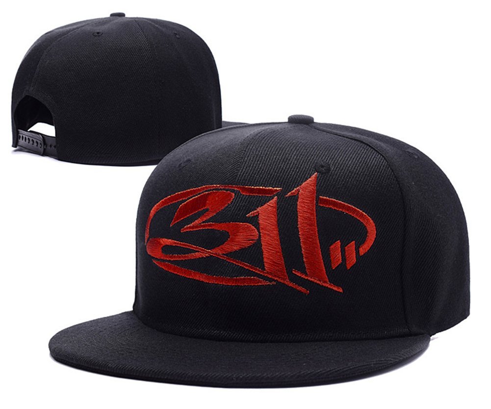 311 Band Logo Adjustable Snapback Embroidery Hats Caps