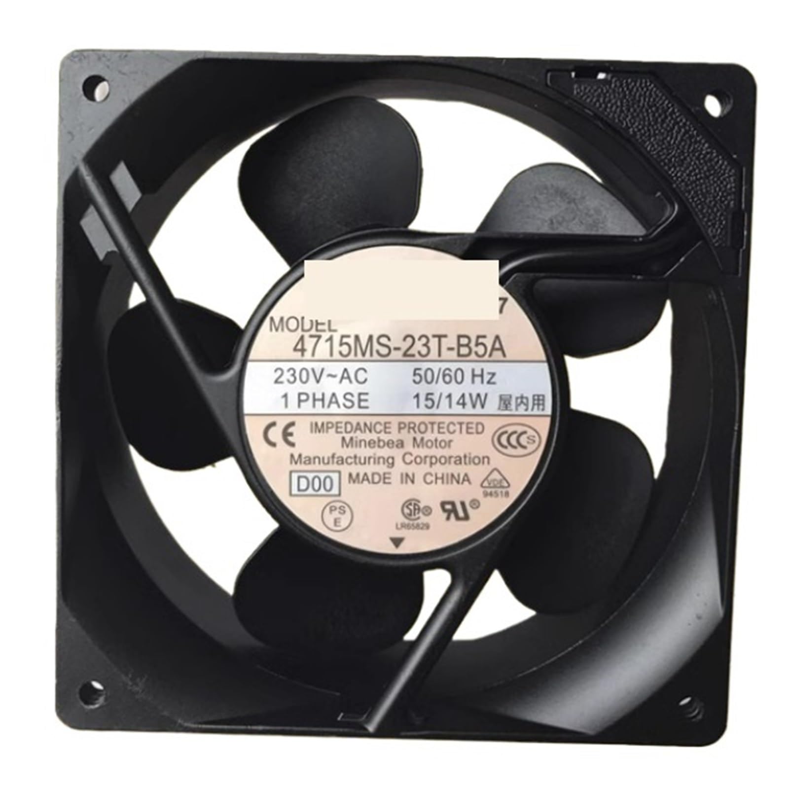 OSHZIKJII Power Supply Fan 4715MS-23T-B5A 12038/230V Cooling Fan
