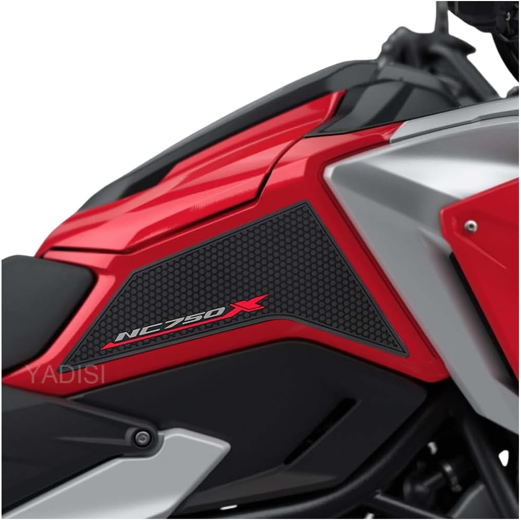 Motorcycle side fuel tank pad For HONDA NC750X NC 750 X 2021 2022 2023- Tank Pads Protector Stickers Knee Grip Traction Pad