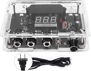 Transparent Tattoo Power Supply, Tattoo Machine Battery Adjustable Digital Tattoo Machine Dual Power Supply, Professional Tattoo Accessories for Tattoo Machine Body Art Supply(Us)