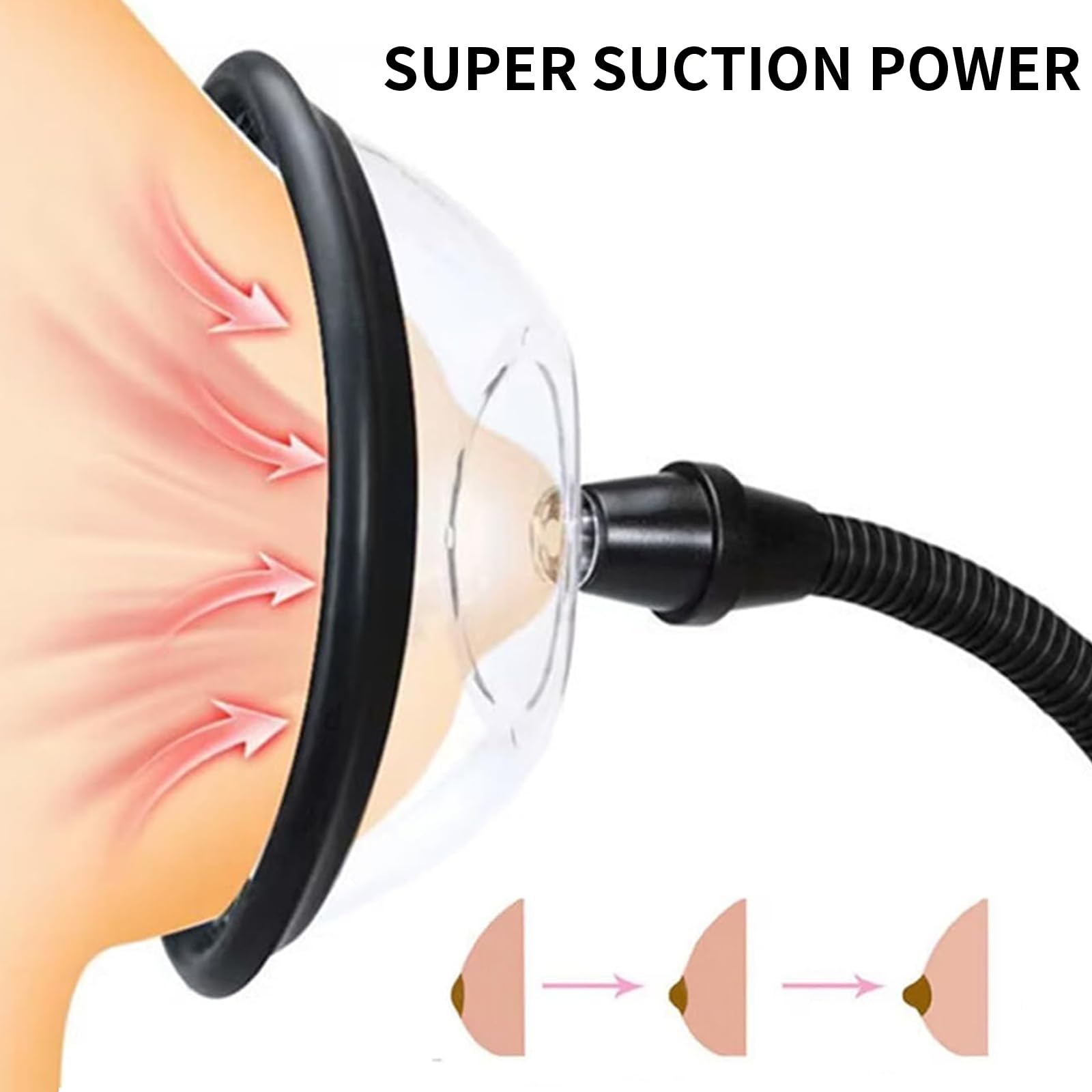 Penispumpe, weibliches Sexspielzeug, leistungsstarkes Vaginalpumpensystem  mit Vakuum-Ablassventil (mit Manometer), manuelle Klitorispumpe für  intensive Stimulation : Amazon.de: Drogerie & Körperpflege