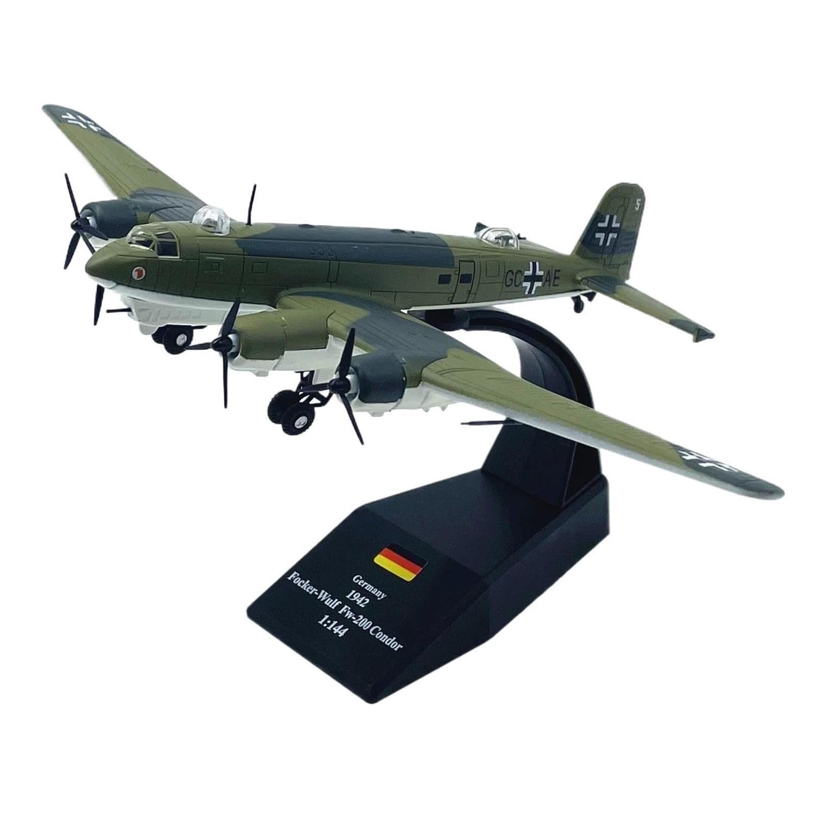 1:144 Aleación Modelo Cóndor alemán FW200 Bombarderos