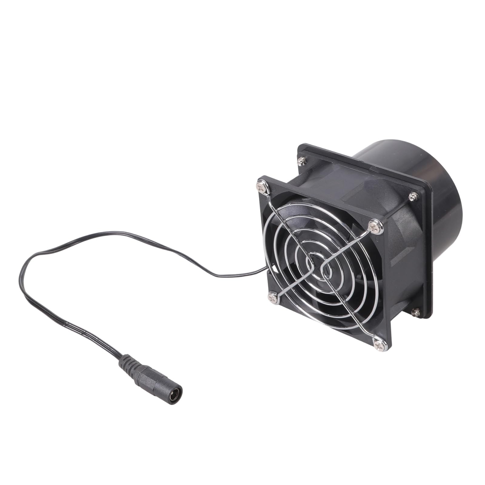 Kaeltsyn 8Cm 12V Exhaust Fan Filter Duct Set Extractor Blower 8Cm For Household For Bedroom Bathroom Kitchen Waterproof Bathroom