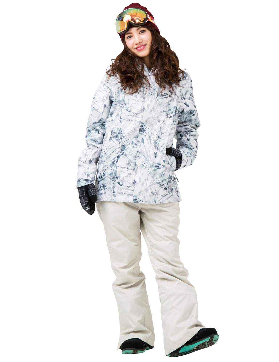 DLite　レディース　スキーウェア　上下　セット　L 43DEGREES スキーウェア スノーボードウェア レディース 上下セット