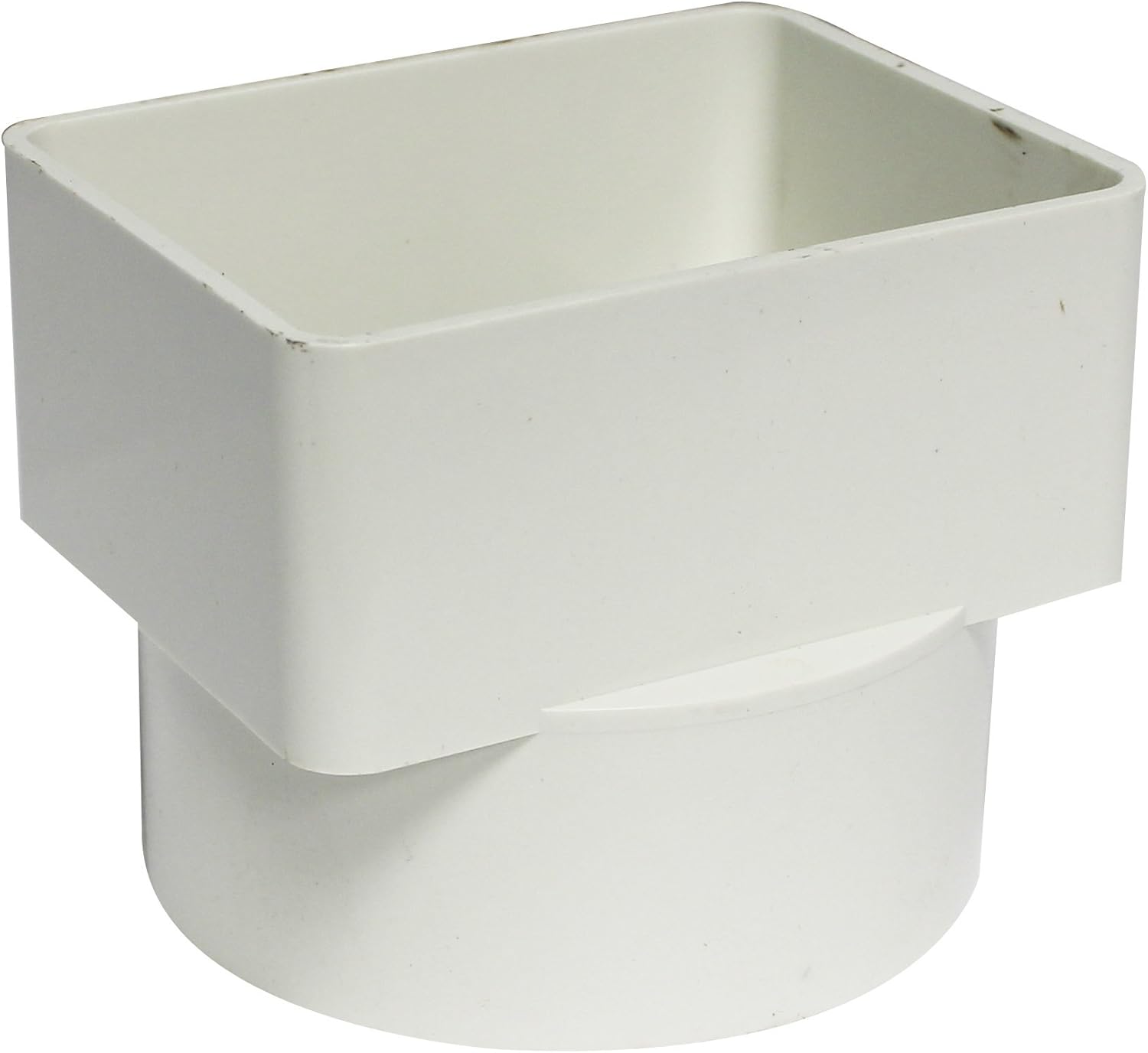 Canplas 414434BC PVC Sew 3X4X4 Down Spout Adaptor